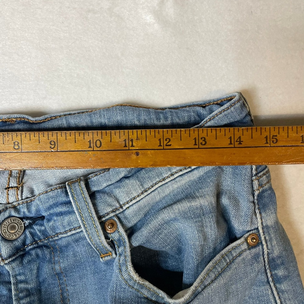 Levi Strauss & Co 514 Regular Fit Jeans Mens‎ Size 32x30 Light Wash Denim - Picture 5 of 5